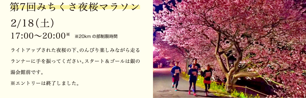 第7回みちくさ夜桜マラソン